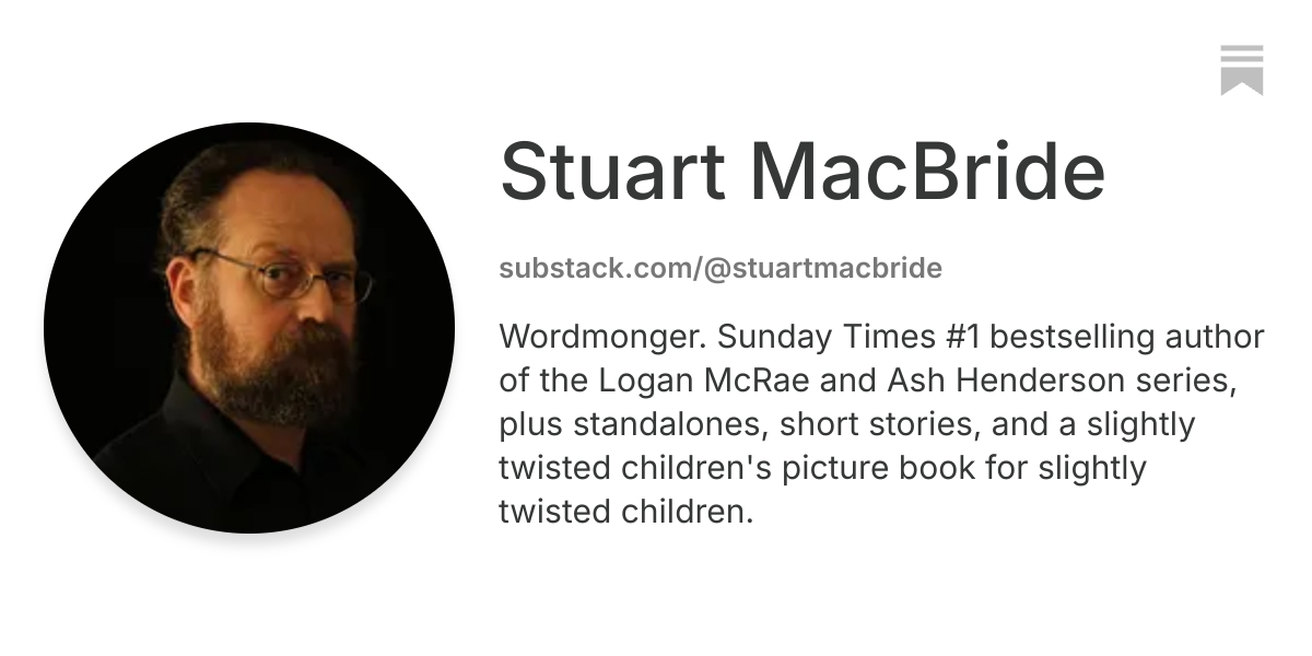 Stuart MacBride | Substack