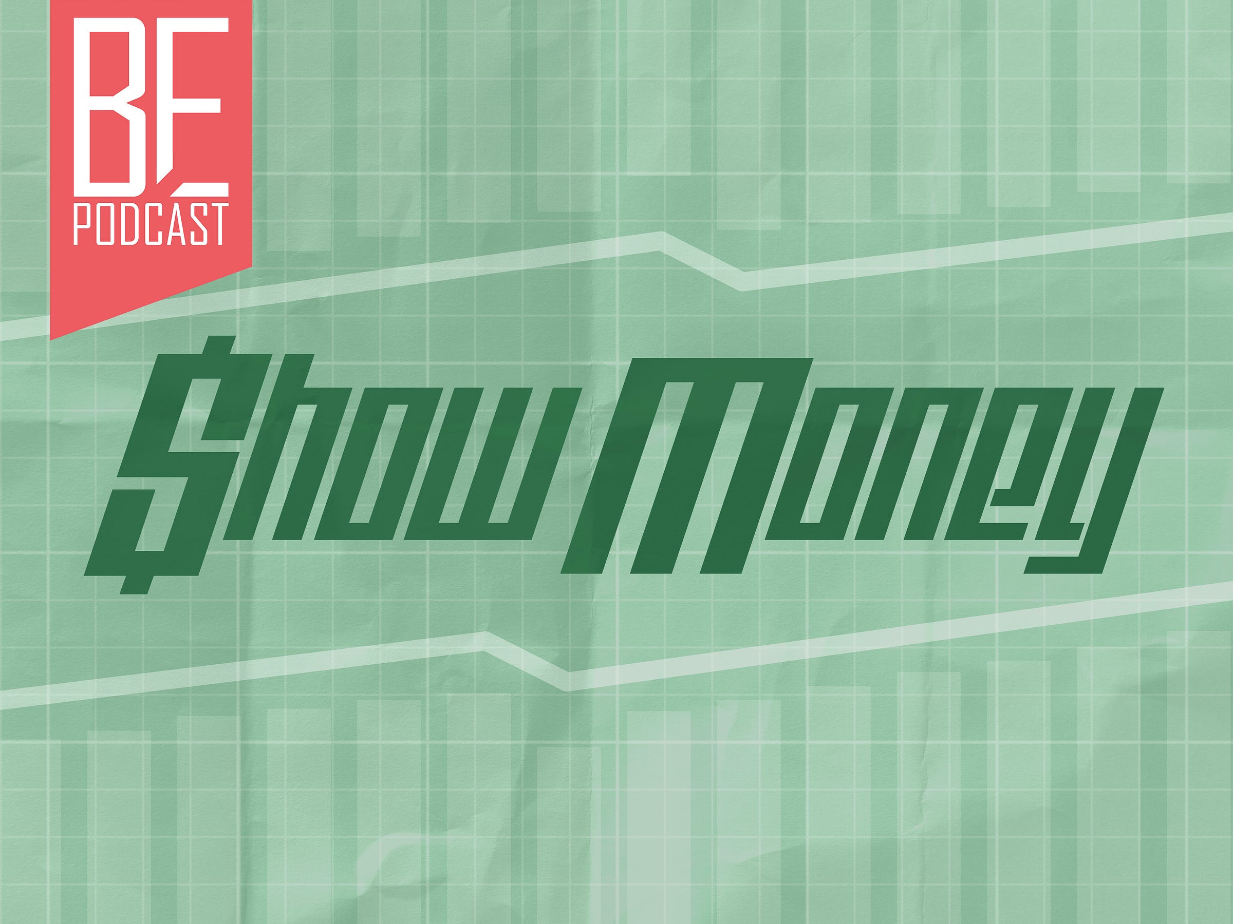Show Money Podcast Graphic, MMA Podcast, UFC Podcast, Bloody Elbow Podcast, UFC Show, MMA Show, MMA business, UFC business, Show Money, MMA finance podcast, UFC finance podcast, combat sports business podcast, John Nash, Jason Cruz, Paul Gift, 