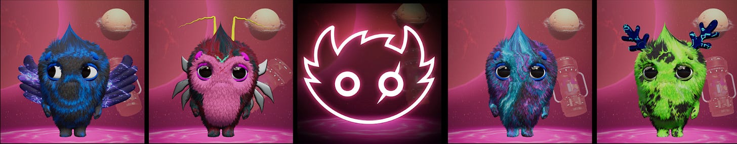 Mint a Lost Fuzzles Companion