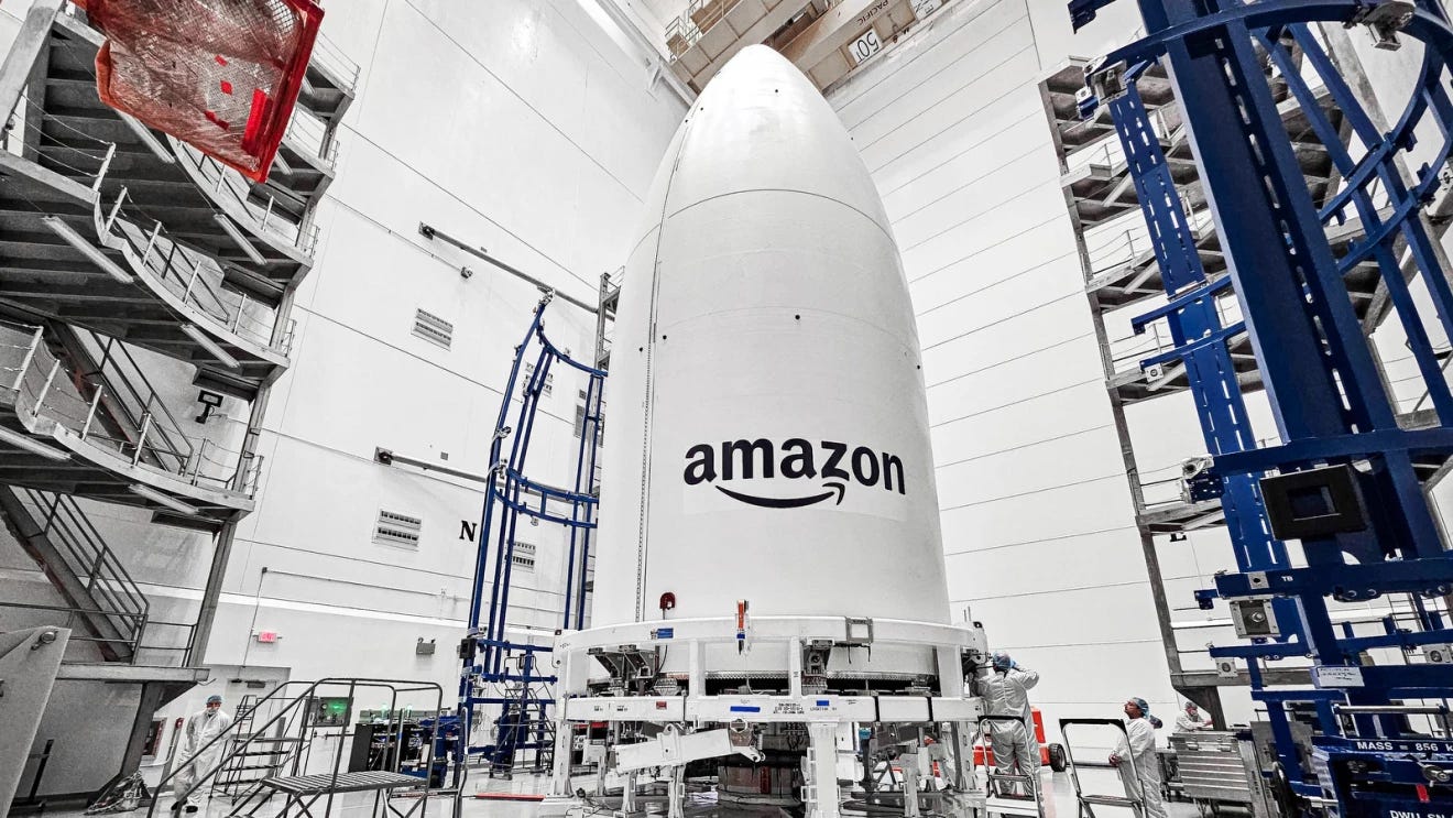 Banda larga via satellite, Amazon testa il progetto Kuiper