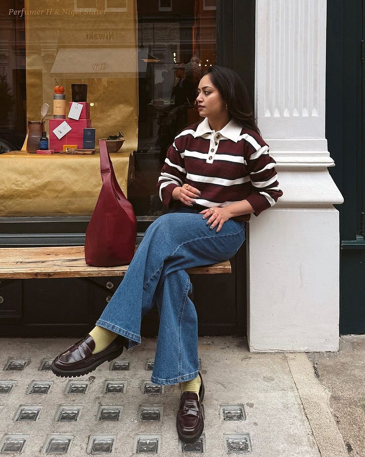 People wearing rugby shirts and jeans