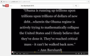 Ann Barnhardt screen shot Ann Barnhardt screen shot