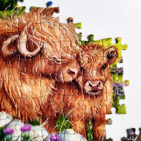 Falcon Highland Farm Jigsaw Puzzle