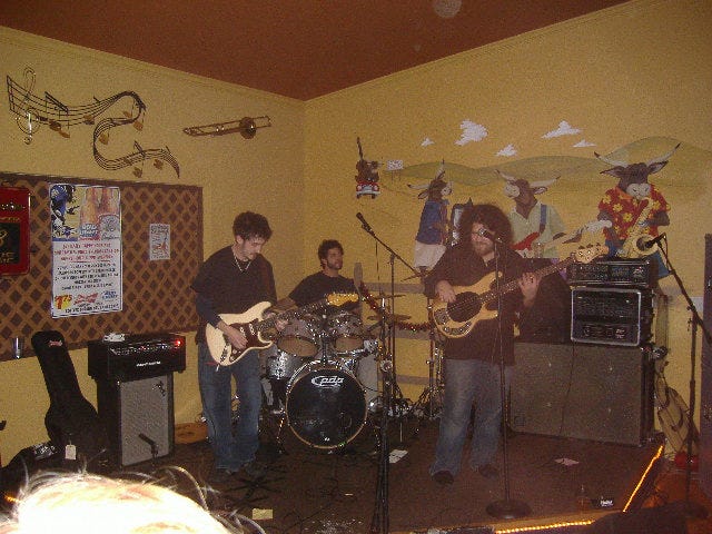 Closing out the show and making it sort of a full circle were the three-piece sounds of lower case blues. Closing out the show and making it sort of a full circle were the three-piece sounds of lower case blues.