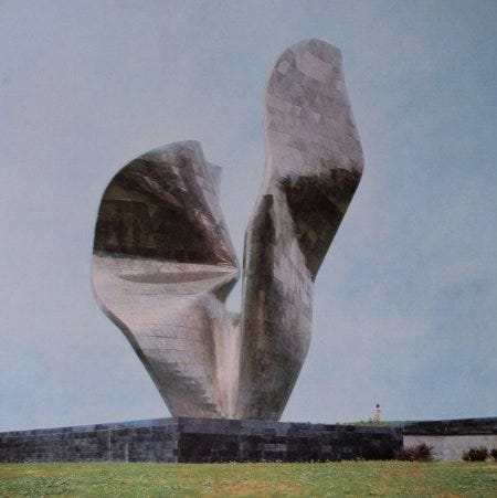 Le monument antifasciste de Kamenska, en Croatie Le monument antifasciste de Kamenska, en Croatie
