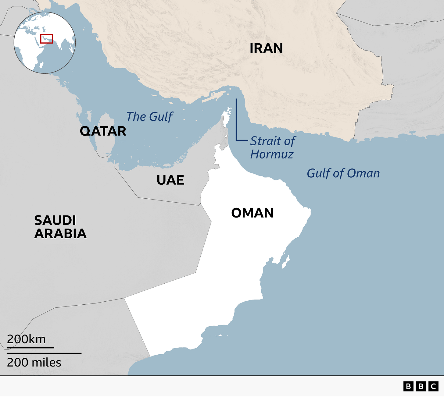 Trump threatens to bomb US ally Oman if it 'gets in the way' over Iran deal  - BBC News