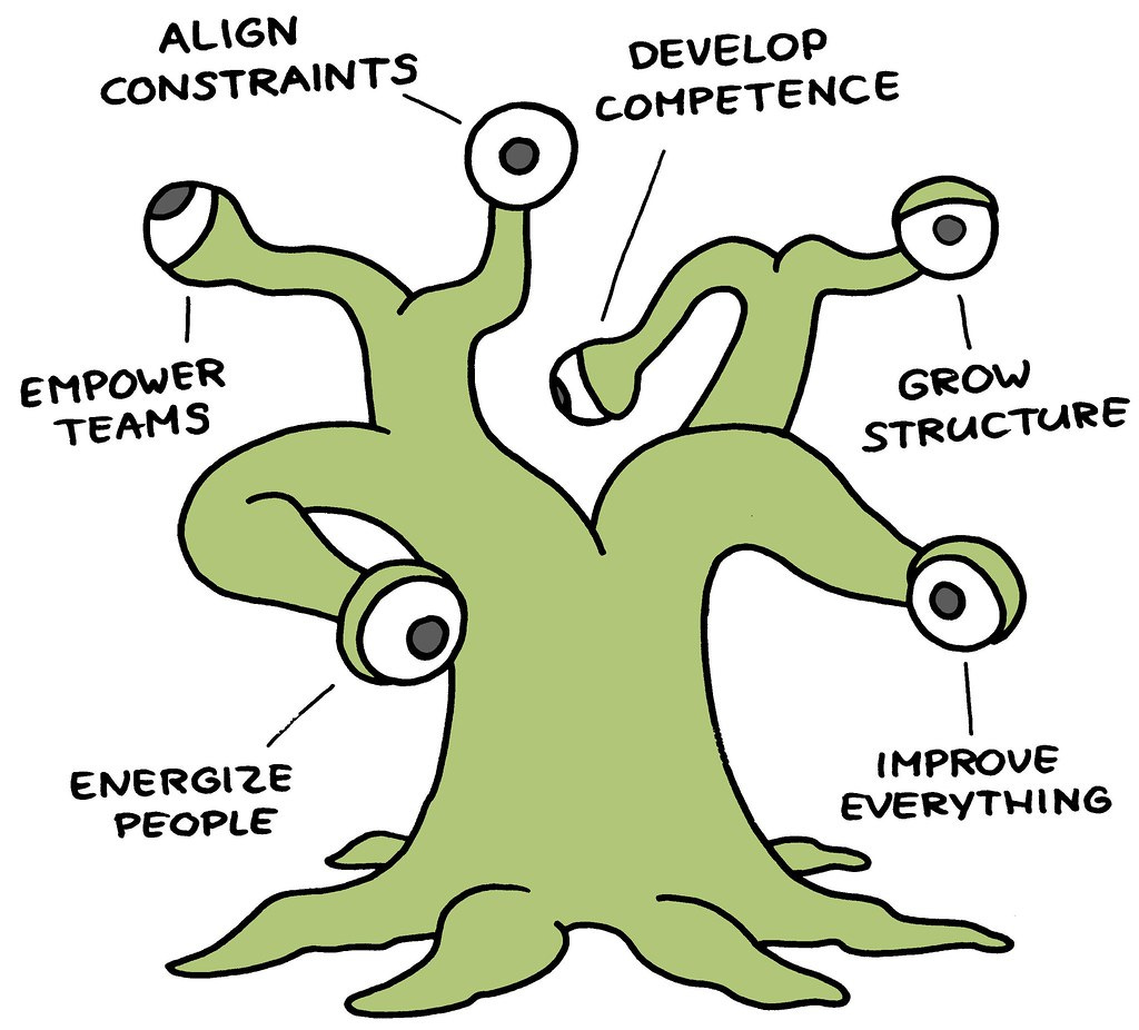 FIGURE 01.4 Martie, the Management 3.0 model | This illustra… | Flickr