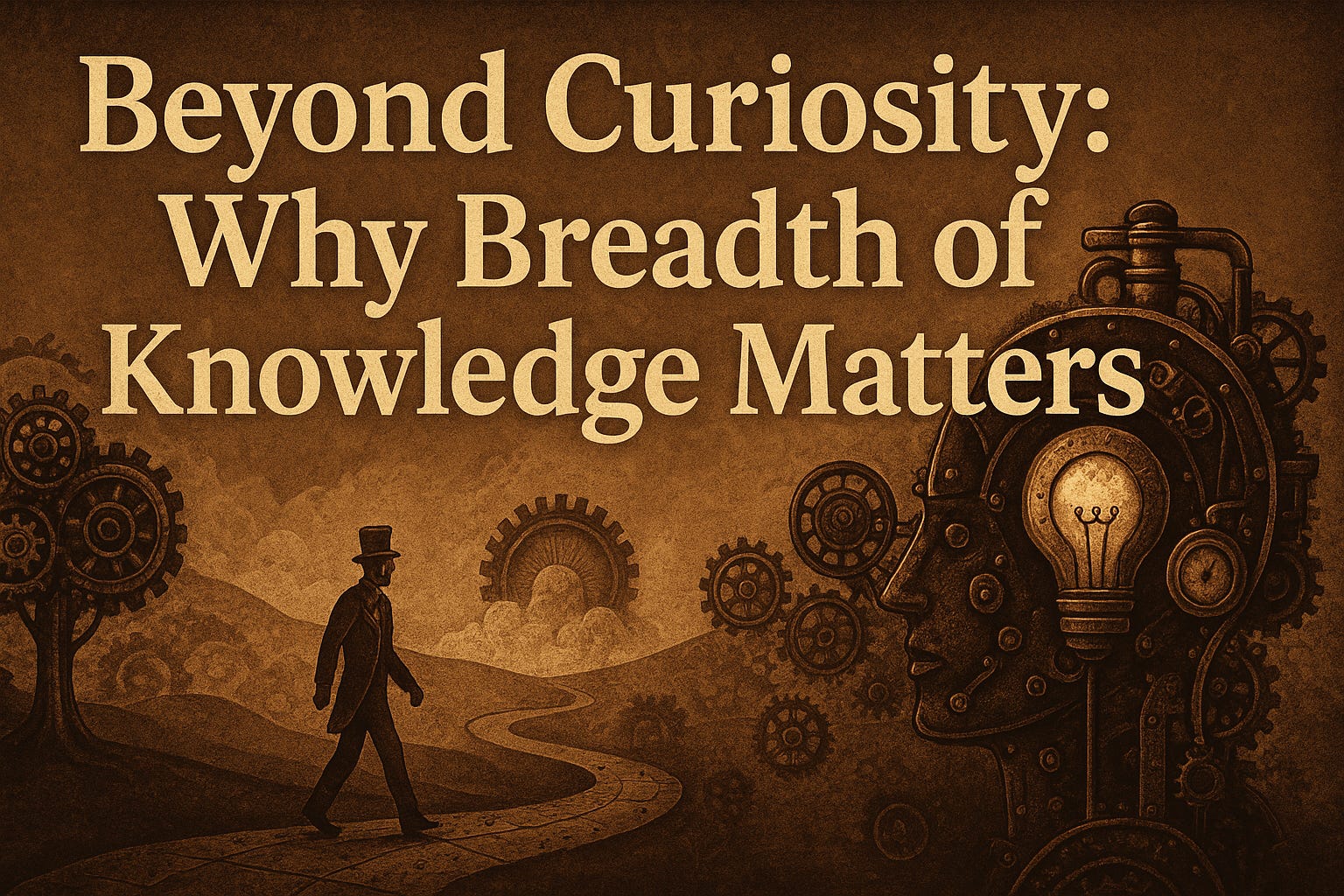 Beyond Curiosity: Why Breadth of Knowledge Matters
