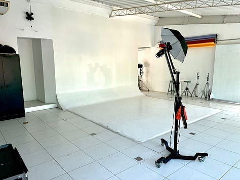 estrutura dos estúdios Cazuá