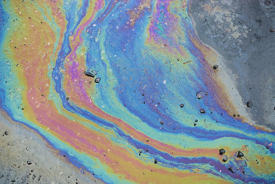 Oil Slick by Msrphoto