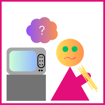 A cartoon of a person with a television

AI-generated content may be incorrect.