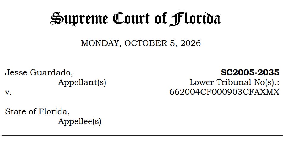 NEW WARRANT: Jesse Guardado’s Execution Scheduled November 5