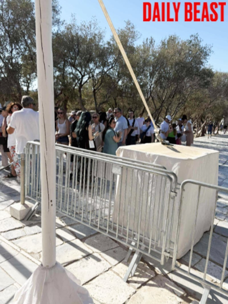 Ted Cruz was in Athens on Saturday while rescuers were searching for flood victims in Texas. Ted Cruz was in Athens on Saturday while rescuers were searching for flood victims in Texas.