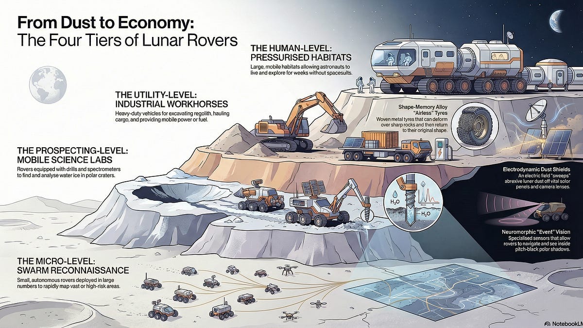 Lunar Rovers [Innovation] - by Mandeep Metharu