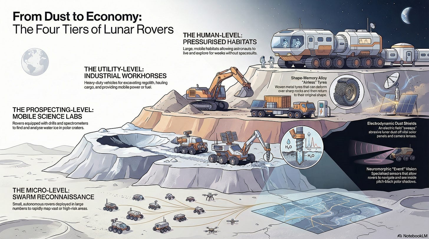 Lunar Rovers [Innovation] - by Mandeep Metharu