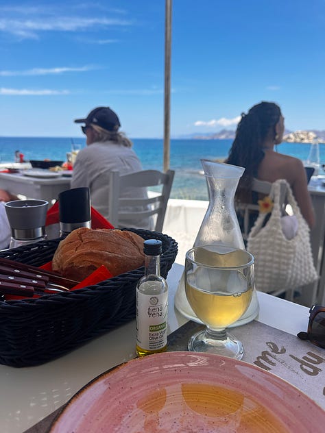 Greek White Wine