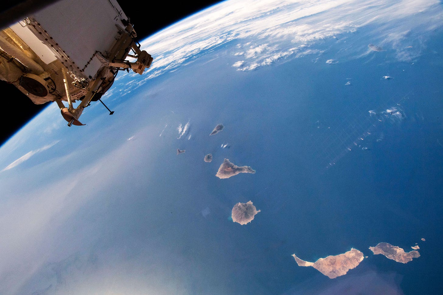 Canary Islands - Earth as seen by David Saint-Jacques - Canadian Space Agency Canary Islands - Earth as seen by David Saint-Jacques - Canadian Space Agency