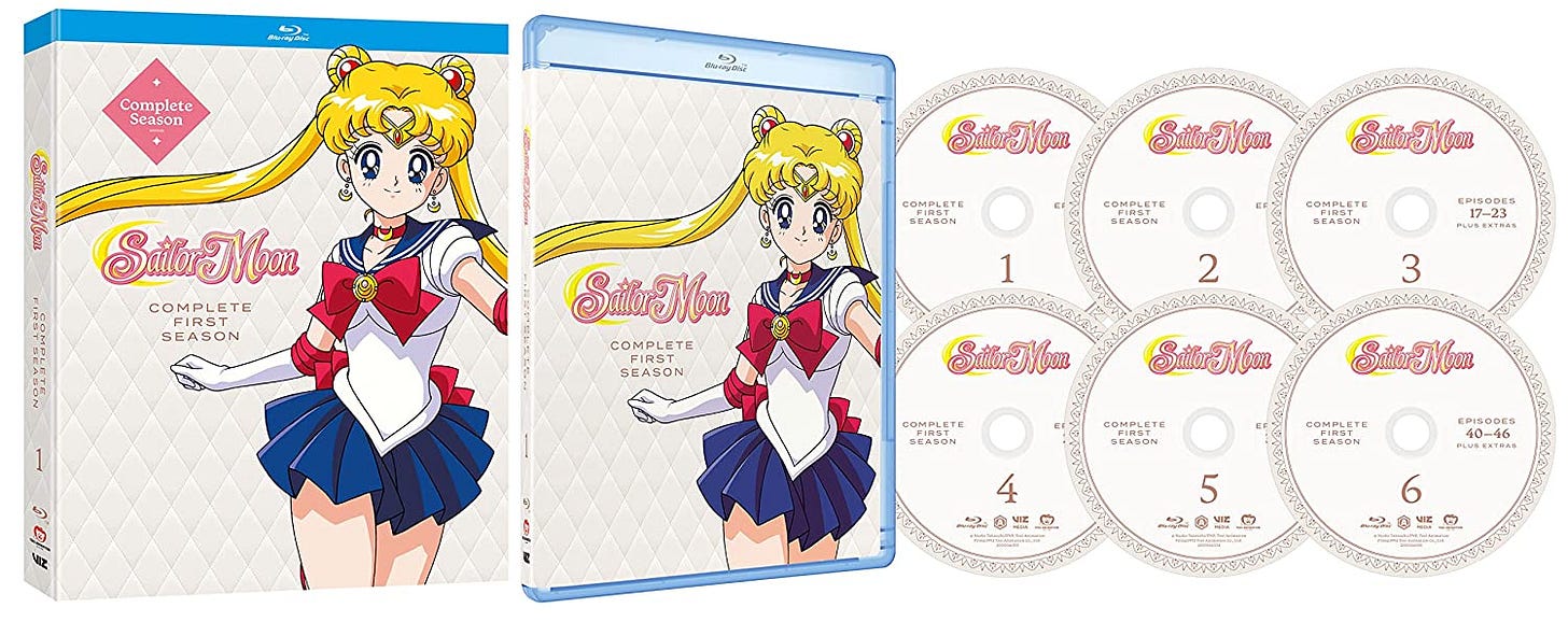 Sailor Moon Complete First Season Blu-ray Set