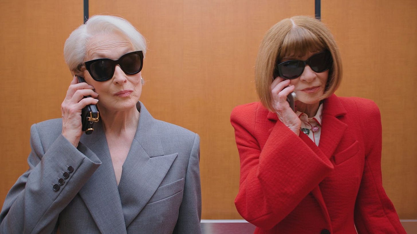 Meryl Streep and Anna Wintour on Power, Fashion, and Acting the Part in  'The Devil Wears Prada 2' | Vogue's May 2026 Cover Story | Vogue