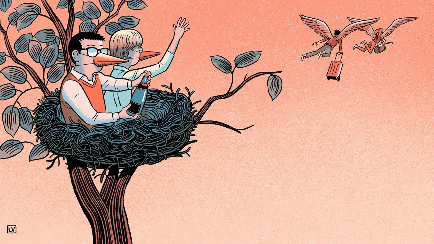 How to survive an empty nest