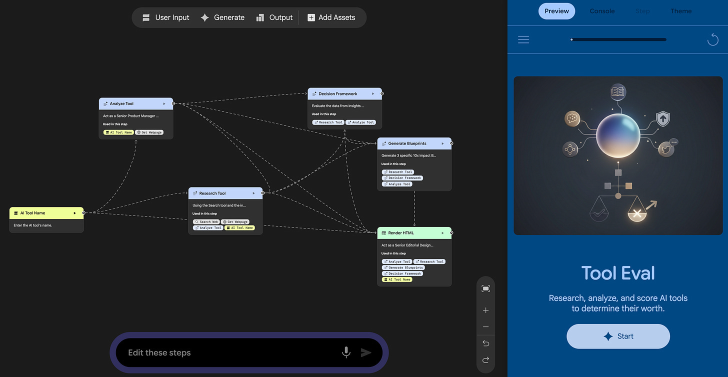 Google Opal Tool Eval Workflow Google Opal Tool Eval Workflow
