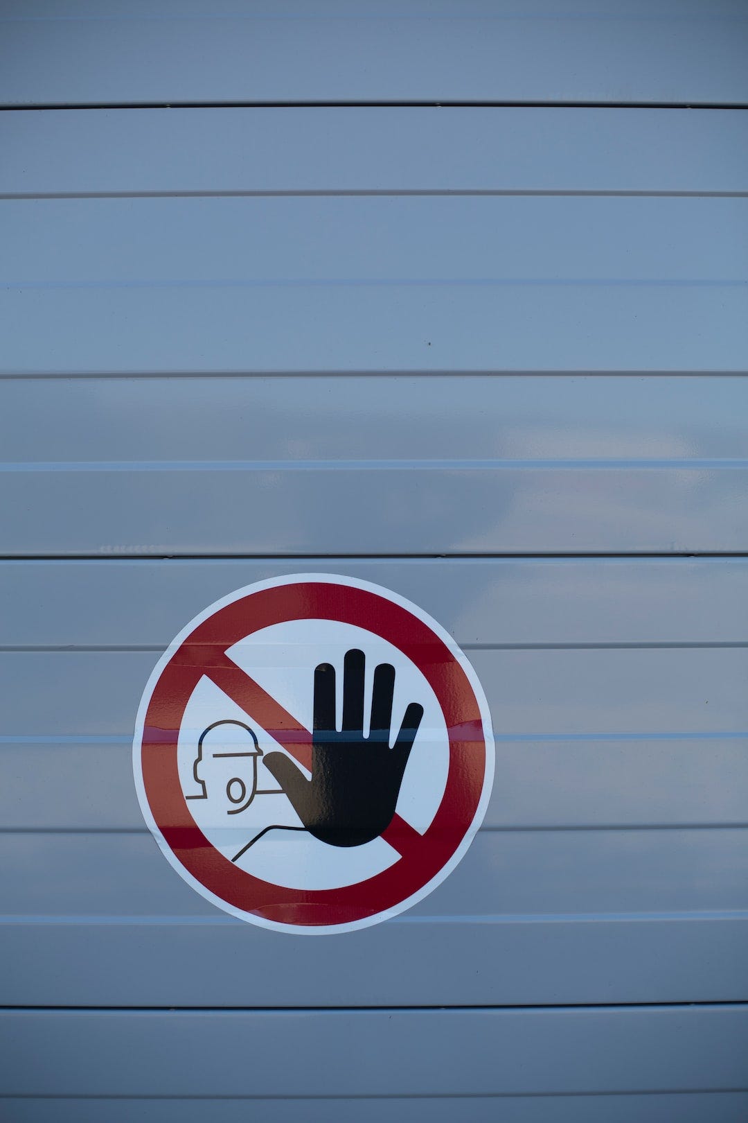 do not touch sticker do not touch sticker