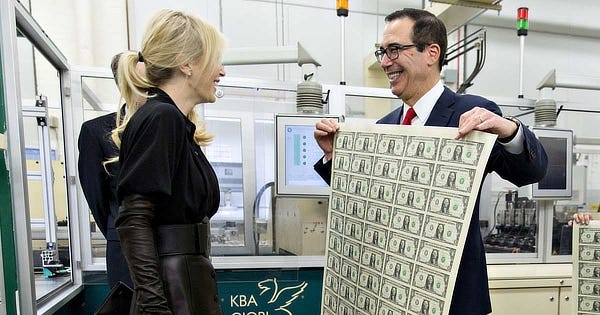 Image result for mnuchin money