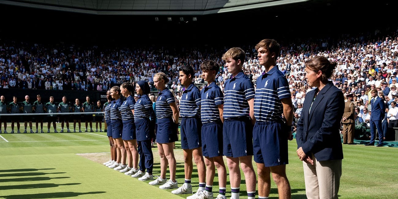 Inside the intense training to be Wimbledon's ball girls and boys