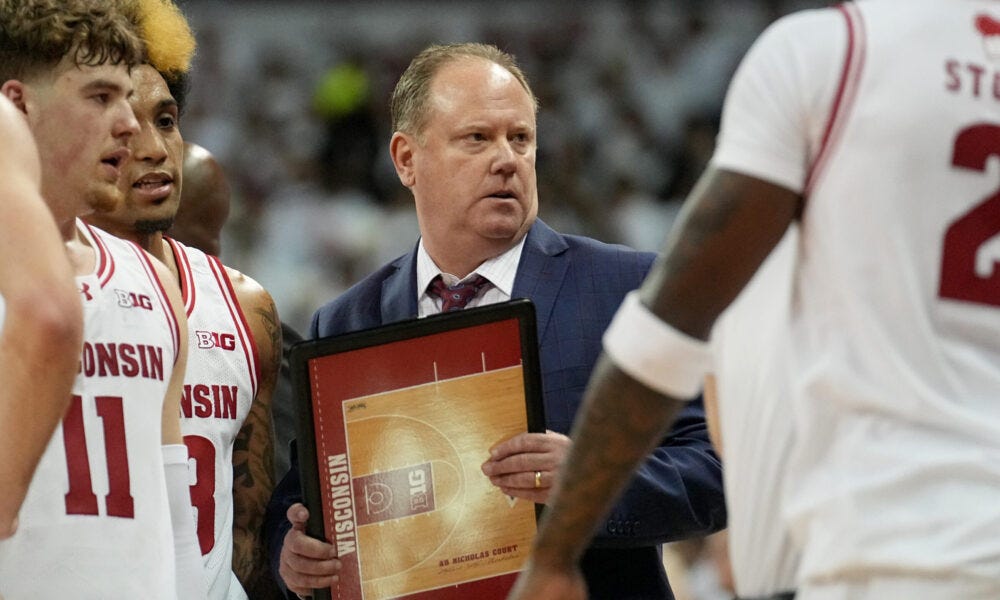 Wisconsin Badgers Basketball head coach Greg Gard -- Recruiting