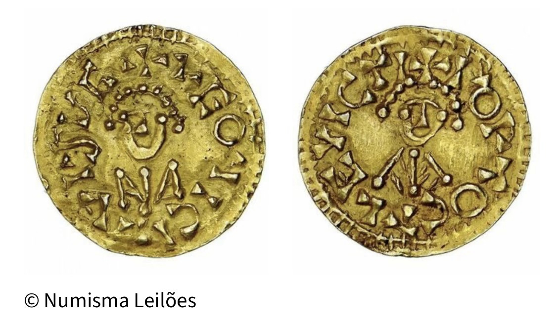 Visigothic Tremissis Leovigildo