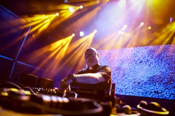 No, the Pope Didn’t Throw a Rave — But Grace Did Hit the Dance Floor
