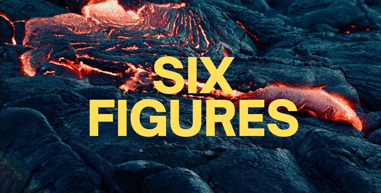 How I hit 6 figures with 6 years of experience