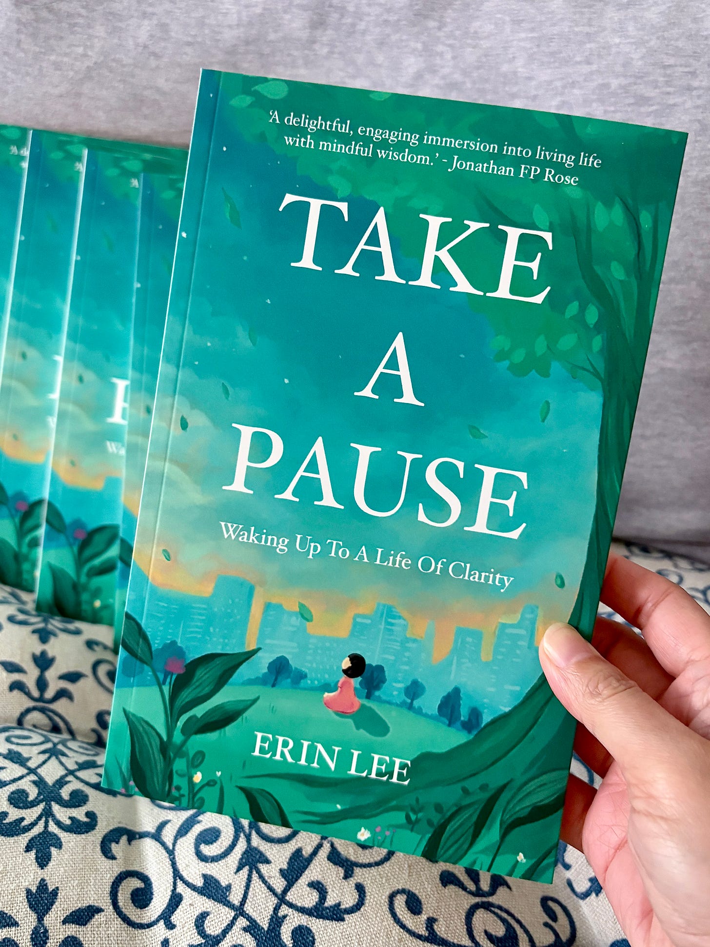 Take A pause Book Release | erin lee | Mindful Moments