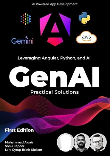 My Friends Muhammad Awais Sonu Kapoor and Lars Gyrup Brink Nielsen wrote a new book titled AI-Powered App Development: Leveraging Angular, Python, and Google AI: AI Practical Solutions.  You can order your copy: https://www.amazon.com/dp/B0DMZ5NQNZ 