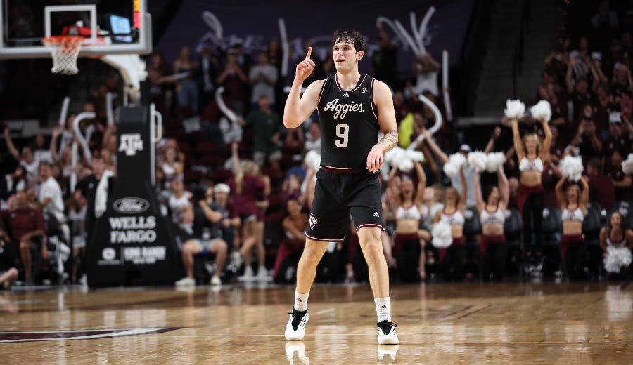 Rubén Domínguez fulmina el récord de triples de Texas A&M en una noche ...