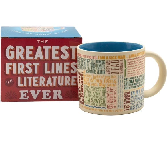 Novelty coffee mugs by Unlimited Philosophers Guild