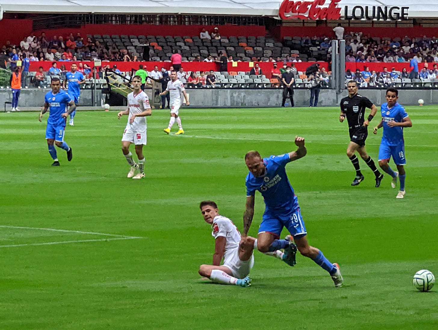 Match at Estadio Azteca, 2022