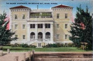 Bulmer Apartments Postcard