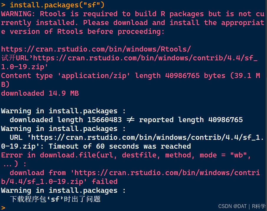 failed in package installing packages from https: f ... Column Q&A: Trouble Installing R Packages? A Step-by-Step Guide to Fix It