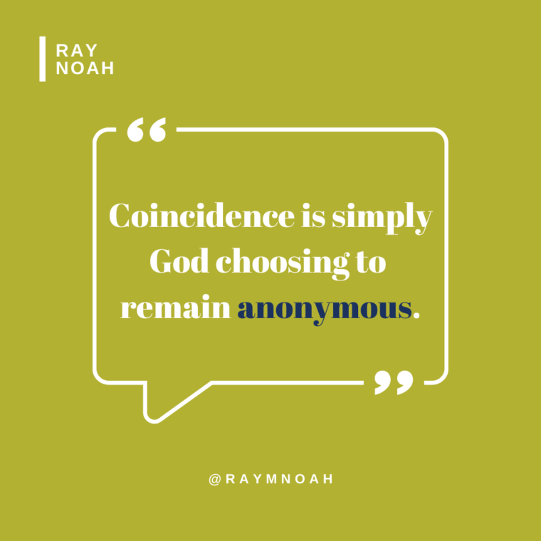Confidence in the un-random God