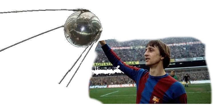 DE JOHAN CRUYFF AL SPUTNIK