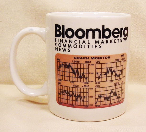 Doug's Mugs: Bloomberg Financial Markets