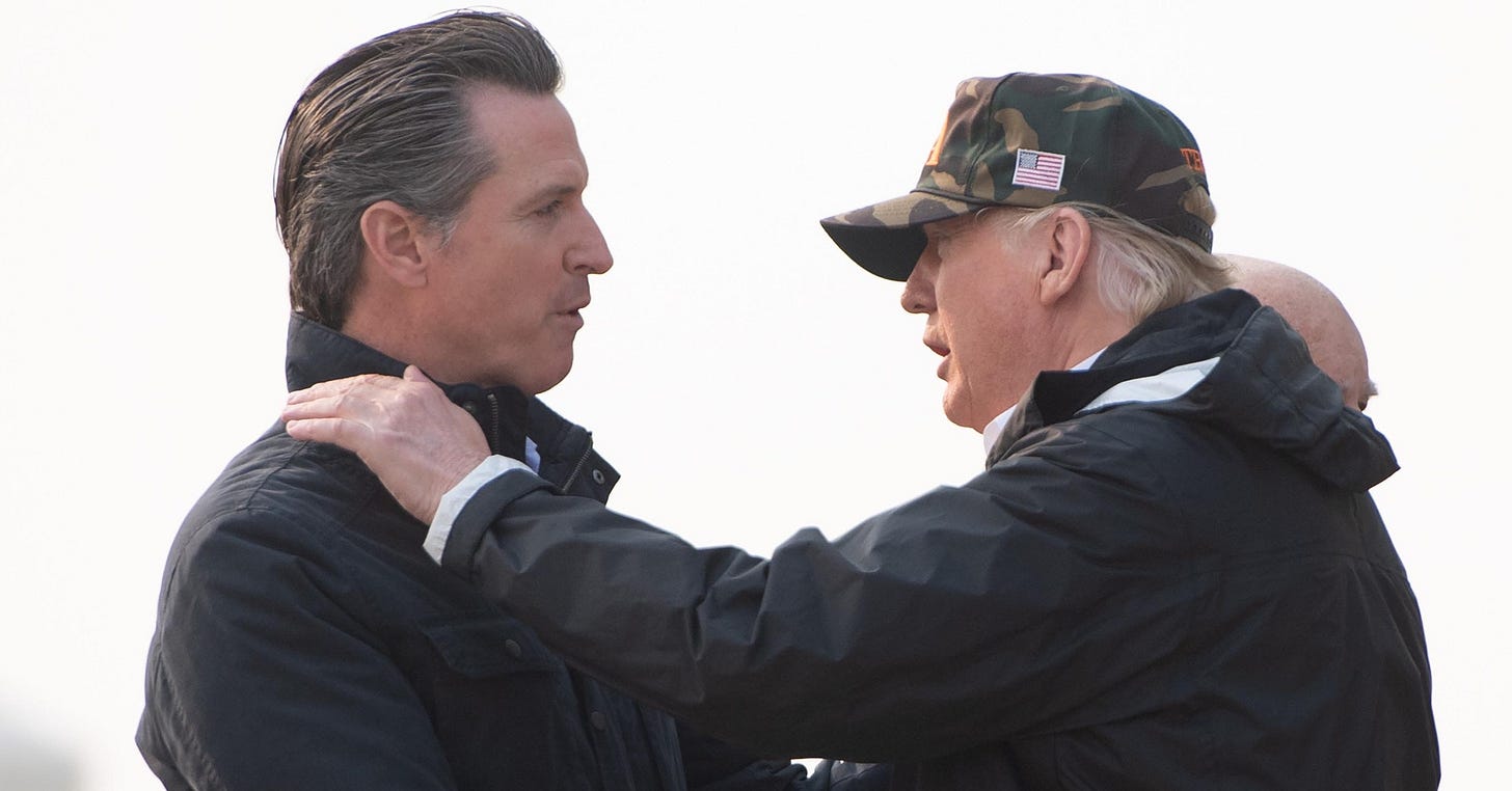 Gavin Newsom takes new tone with Trump as he steers California during  coronavirus crisis | CNN Politics