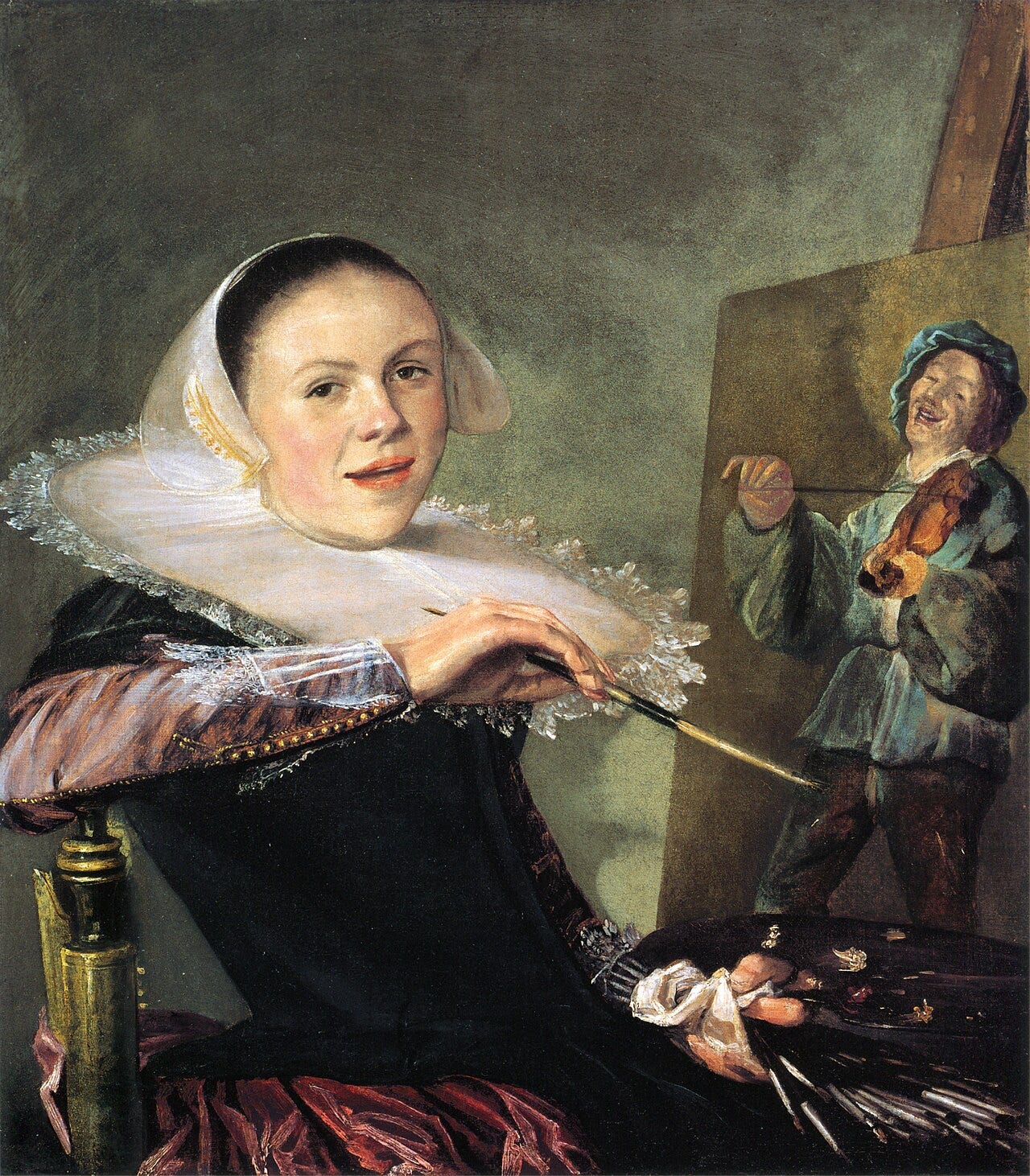 Judith Leyster self portrait Judith Leyster self portrait