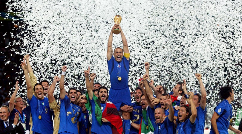 World Cup icons: Fabio Cannavaro fights through the media storm – and goes  down in history (2006) | FourFourTwo