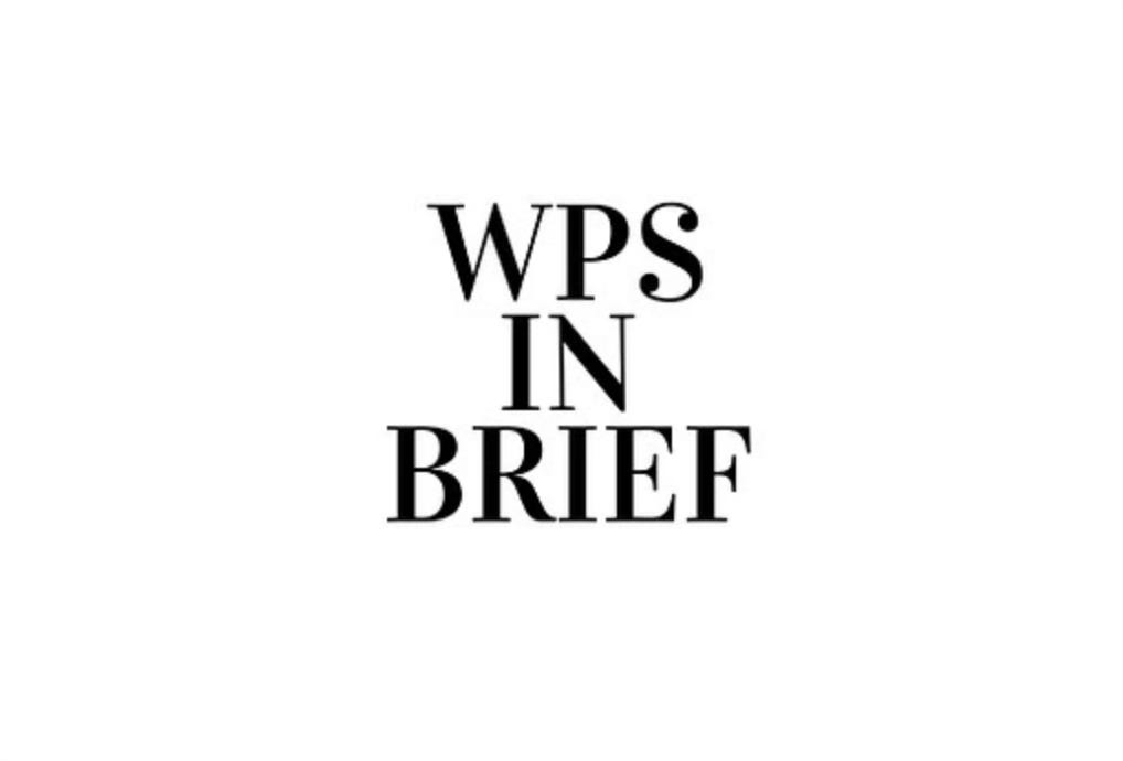 WPS IN BRIEF