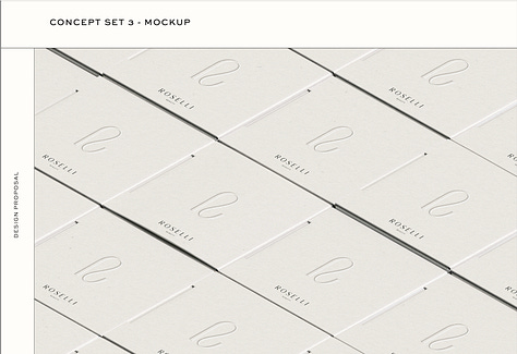 Roselli Beauty Branding Images