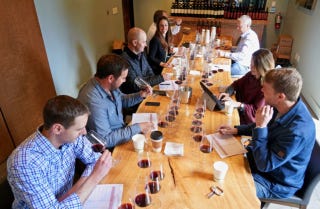 Pahlmeyer staff tasting 30 vintages Pahlmeyer staff tasting 30 vintages