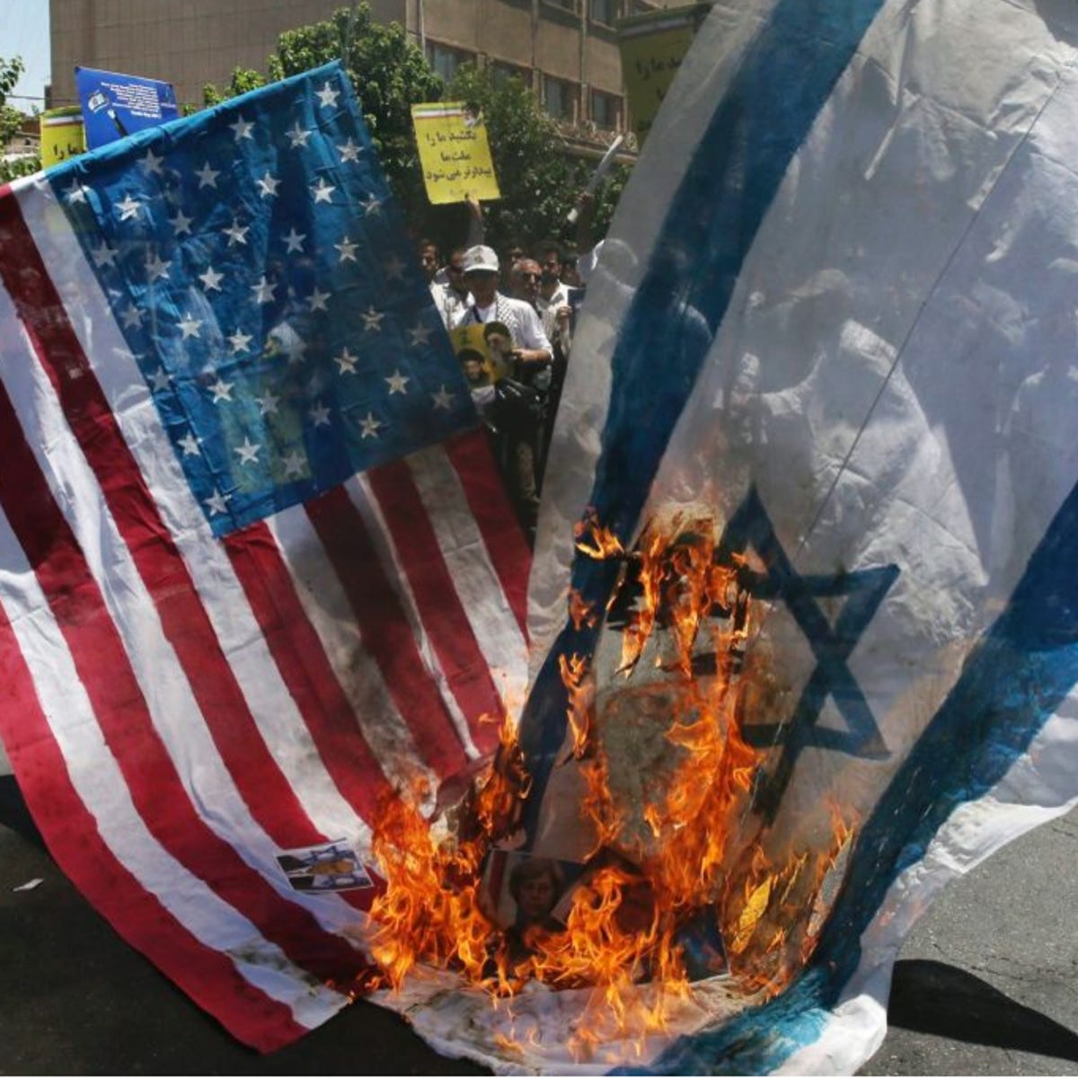 Al Quds Day: Protesters burn flags and chant 'death to Israel' at annual  rallies held across Iran | The Independent | The Independent