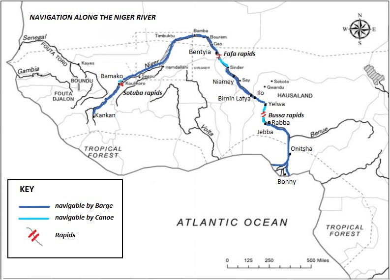 Navigable waterways in African history - by isaac Samuel